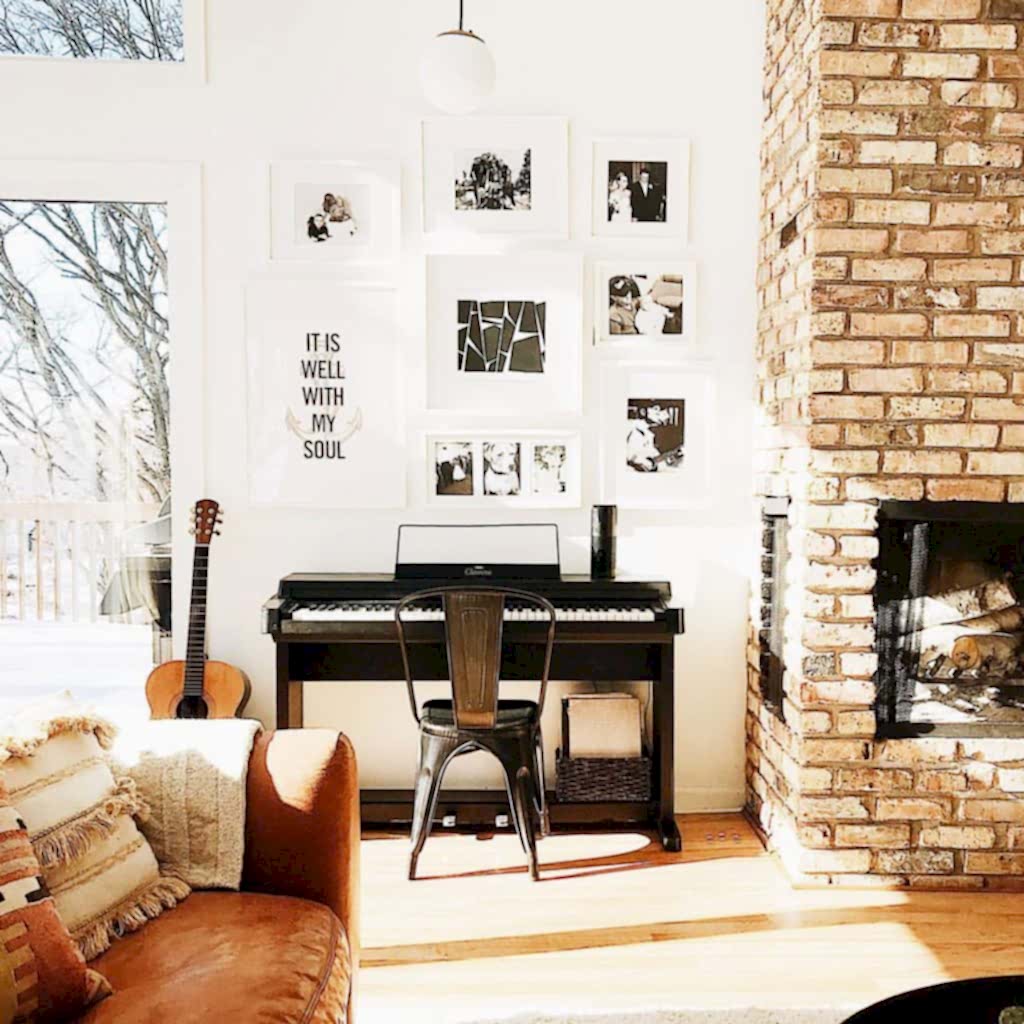 Angela Mueller Minimal Rustic Livingroom