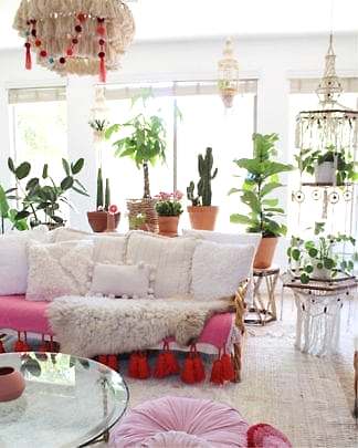 Plant Life Series: An Airy Bohemian Desert Home
