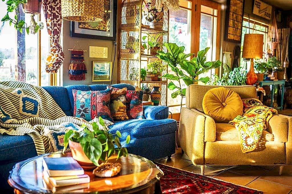 Plant Life Series: A Colorful Southwestern Maximalist Home