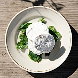 Fresh Mint and Lime Shortbread Cookies by Lisa Ludwinski of Sister Pie Bakery.
